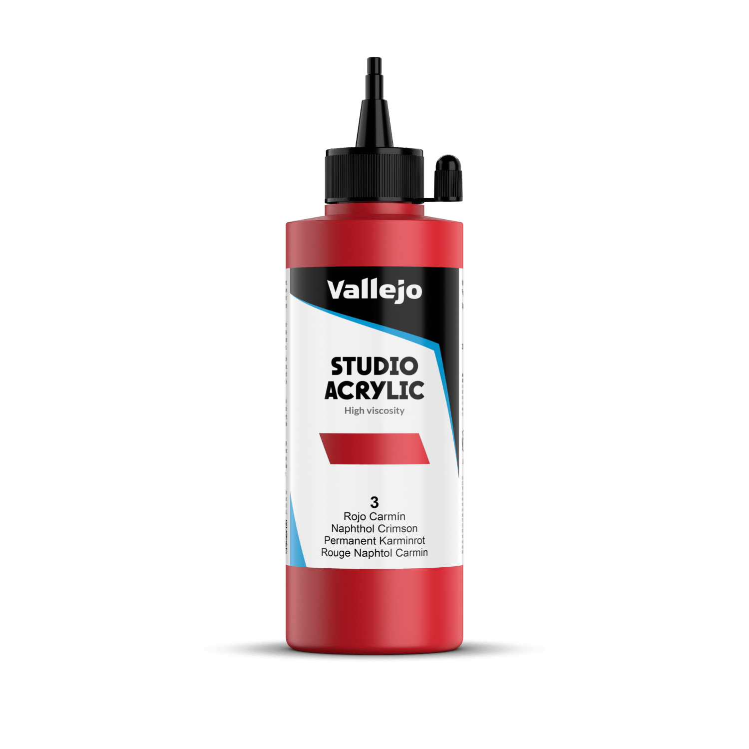 Vallejo Studio 200ml Naphthol Crimson