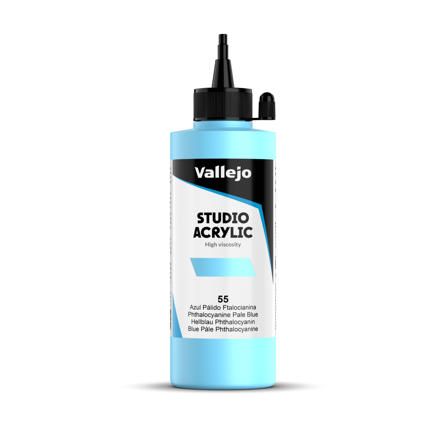 Vallejo Studio 200ml Phthalo Blue Pale