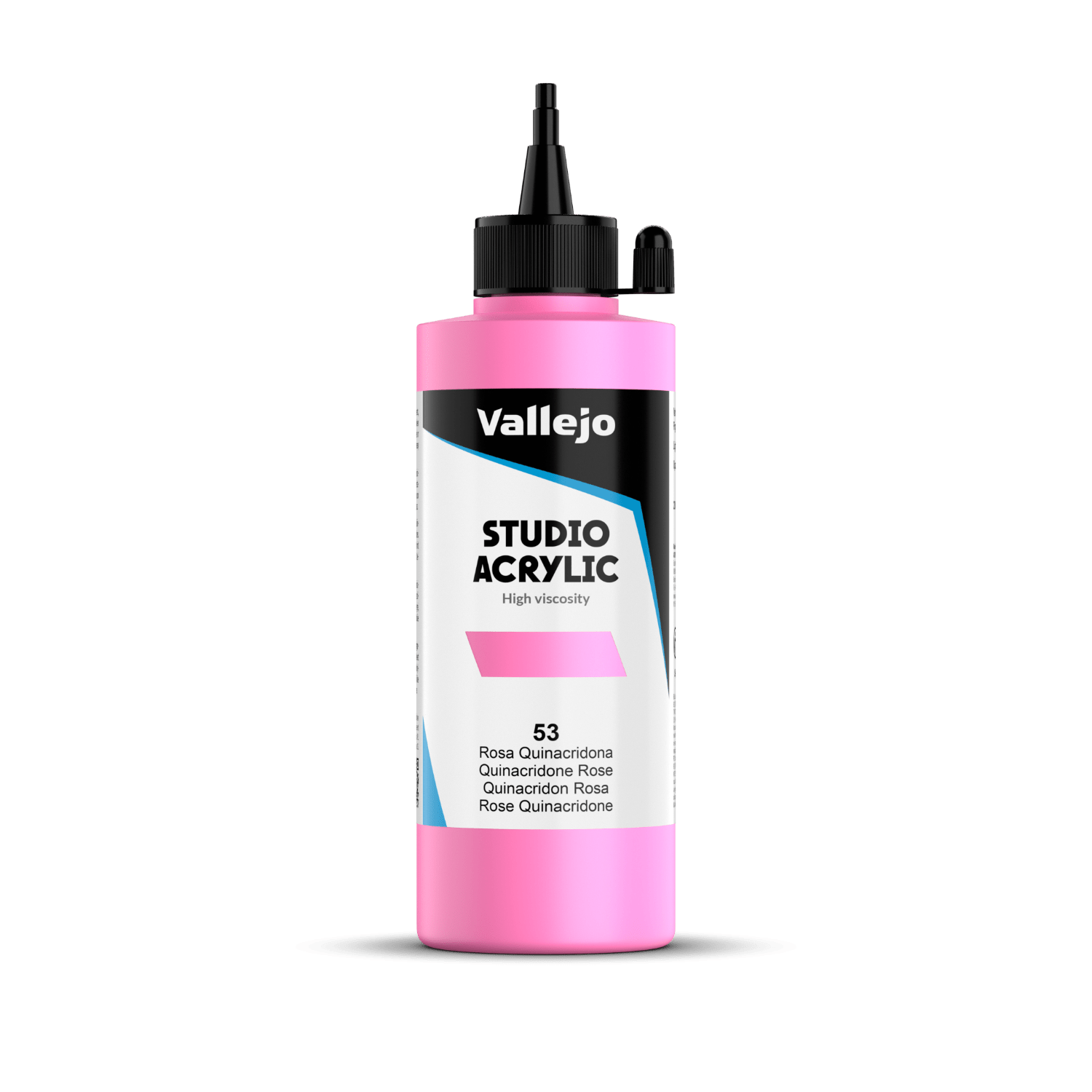 Vallejo Studio 200ml Quinacridone Rose