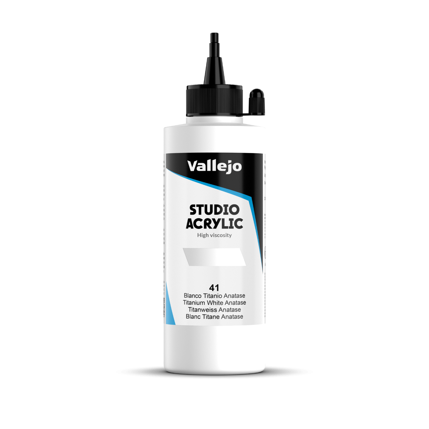 Vallejo Studio 200ml Titanium White Anatase