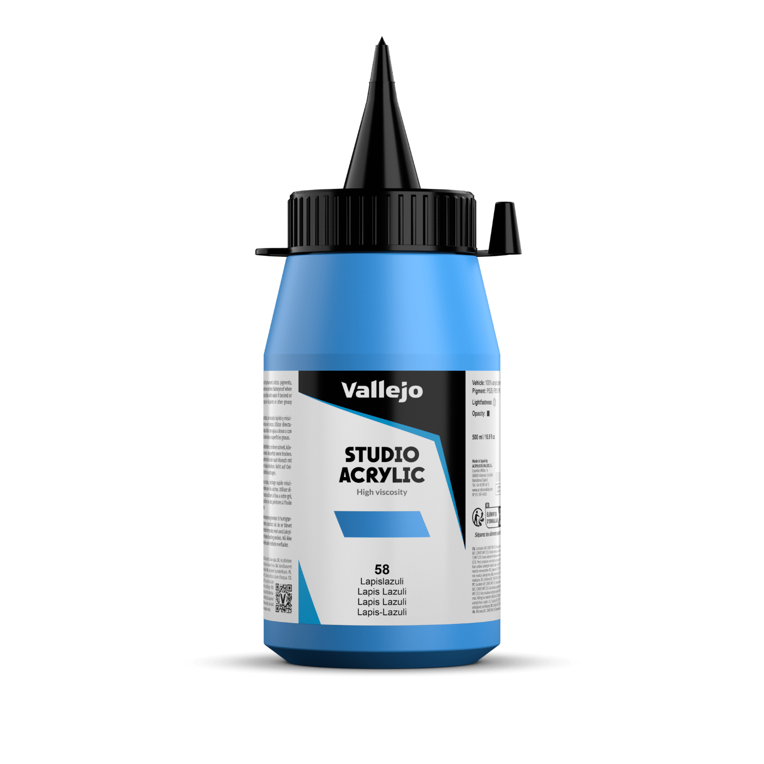 Vallejo Studio 500ml Lapis Lazuli