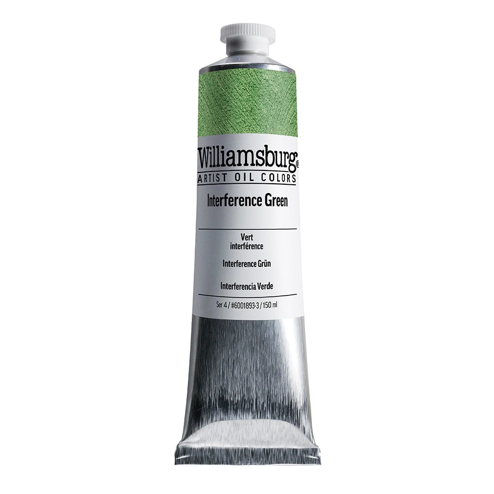 Williamsburg Oliemaling 150ml Interference Green