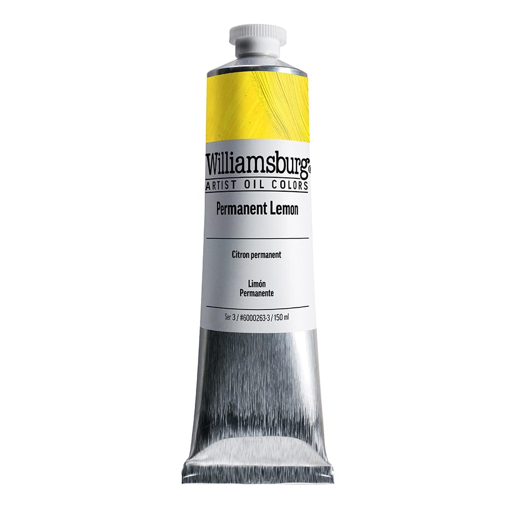 Williamsburg Oliemaling 150ml Permanent Lemon