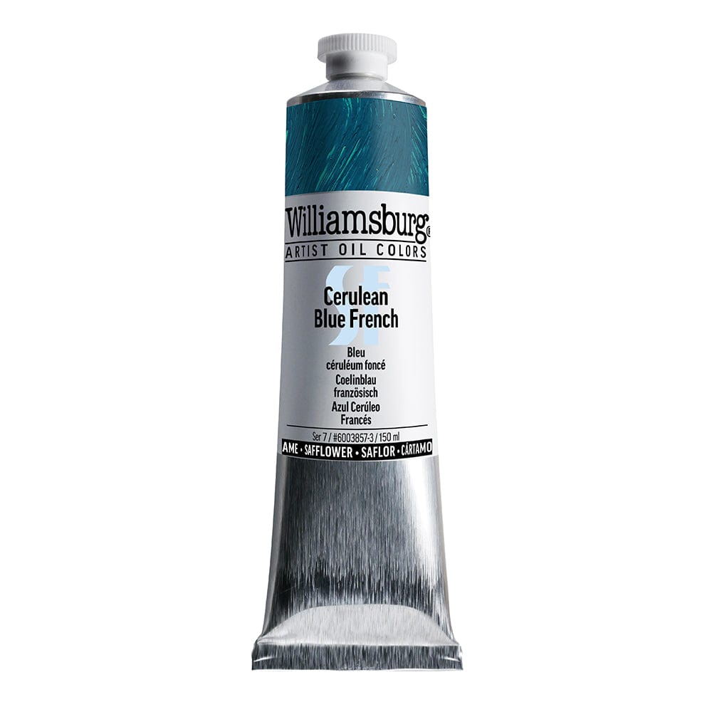 Williamsburg Oliemaling 150ml SF Cerulean Blue French