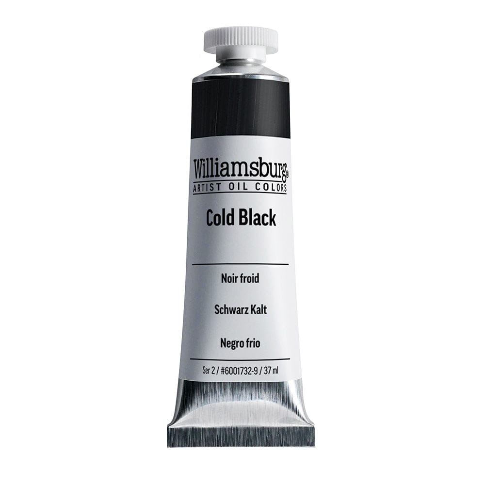 Williamsburg Oliemaling 37ml Cold Black