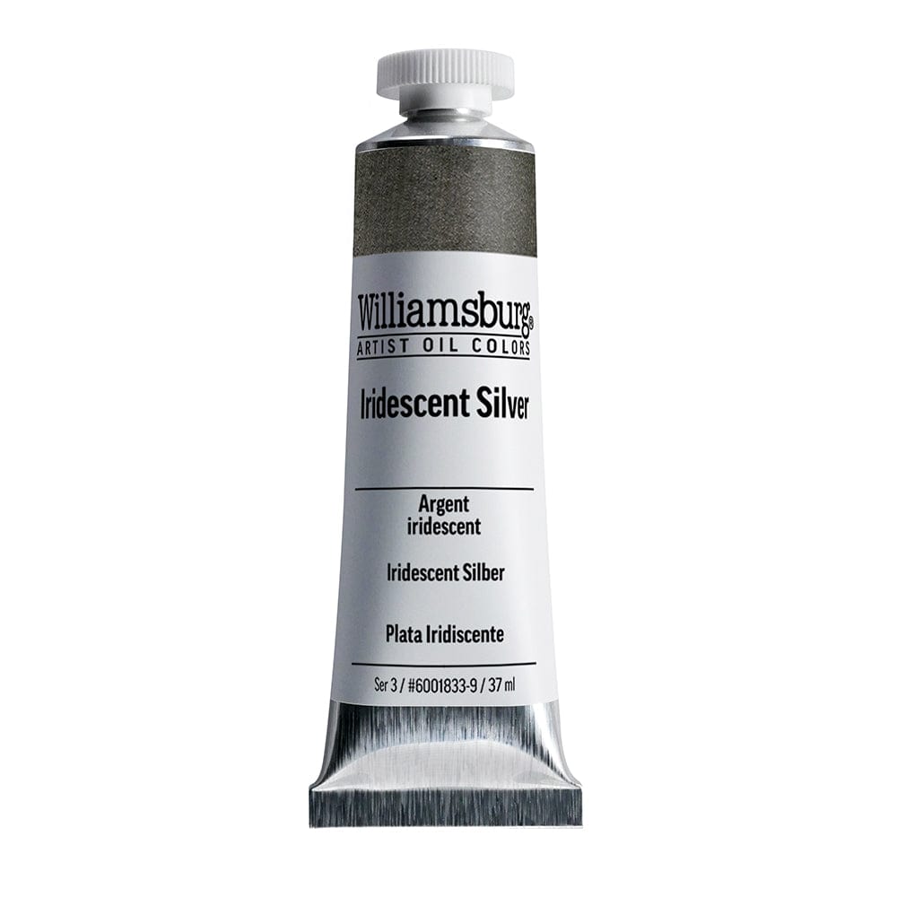 Williamsburg Oliemaling 37ml Iridescent Silver