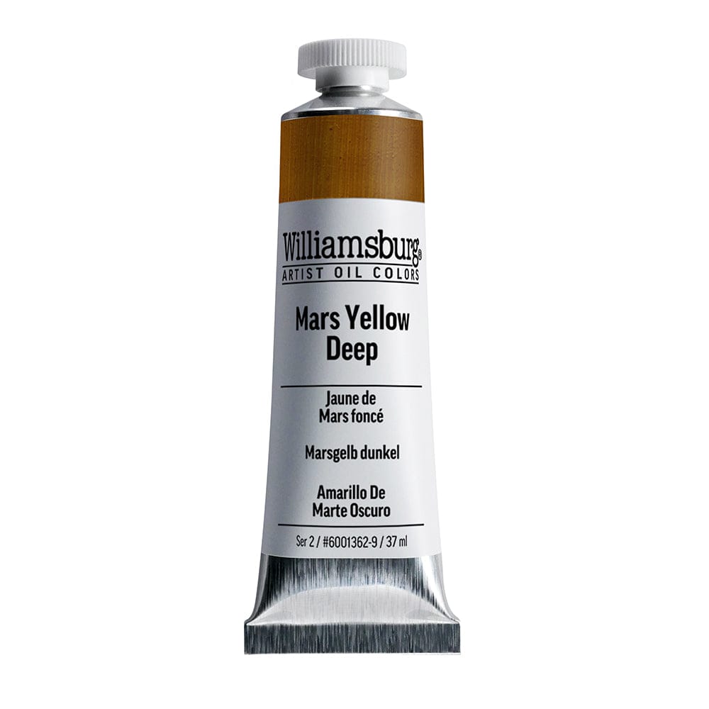 Williamsburg Oliemaling 37ml Mars Yellow Deep