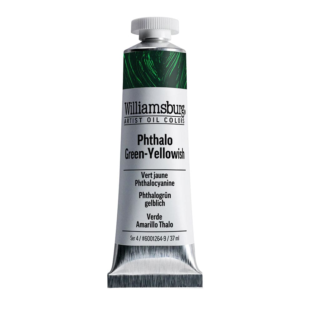 Williamsburg Oliemaling 37ml Phthalo Green-Yellowish