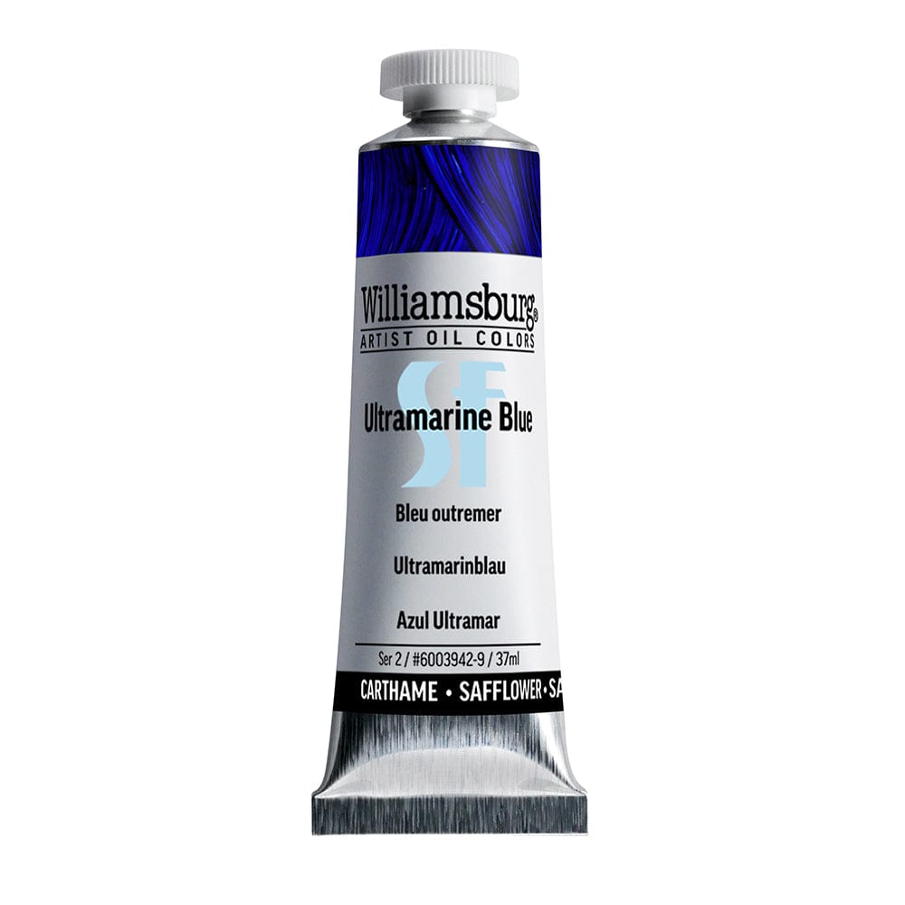 Williamsburg Oliemaling 37ml SF Ultramarine Blue