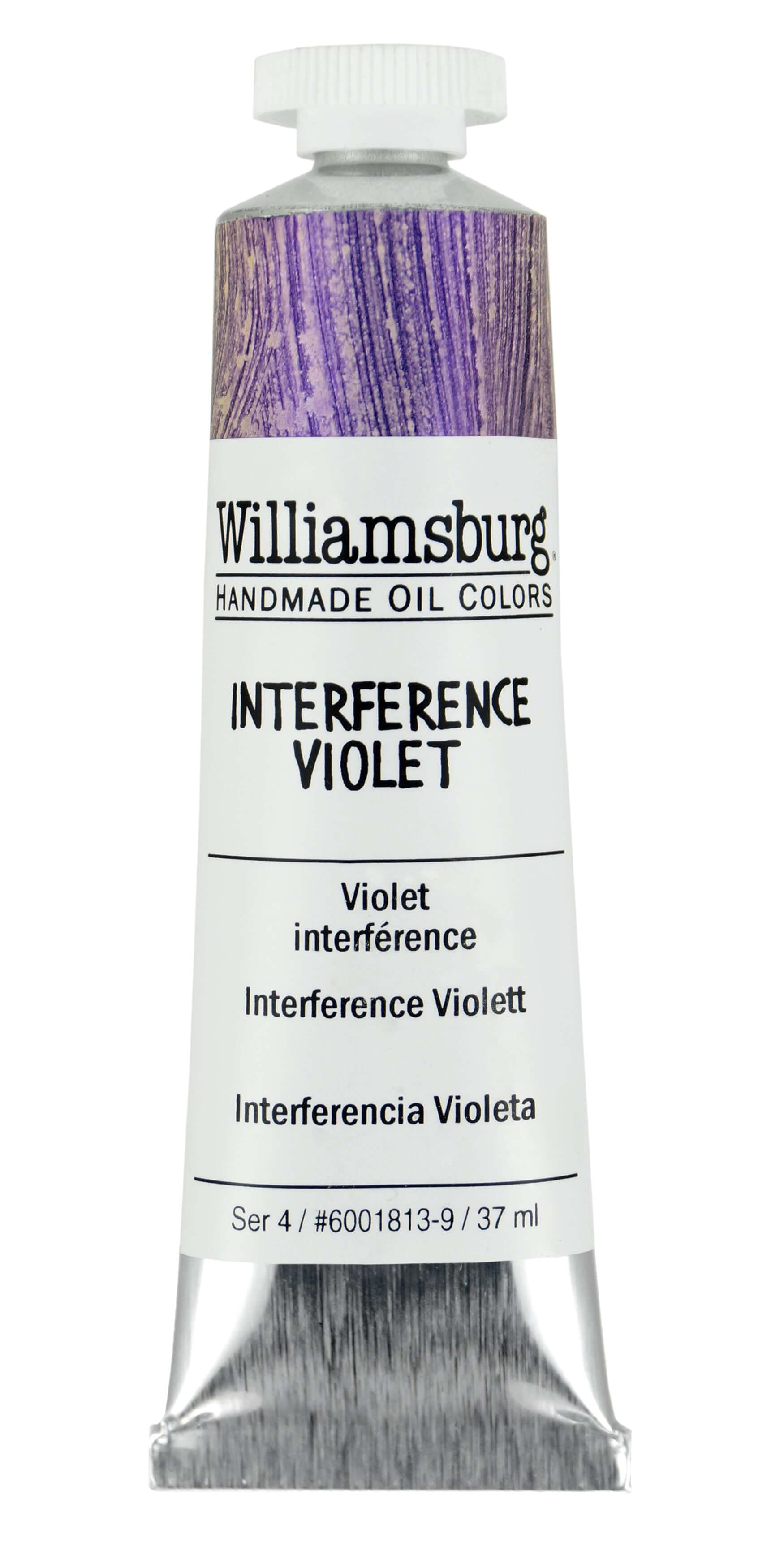 Williamsburg Oliemaling Interference Violet