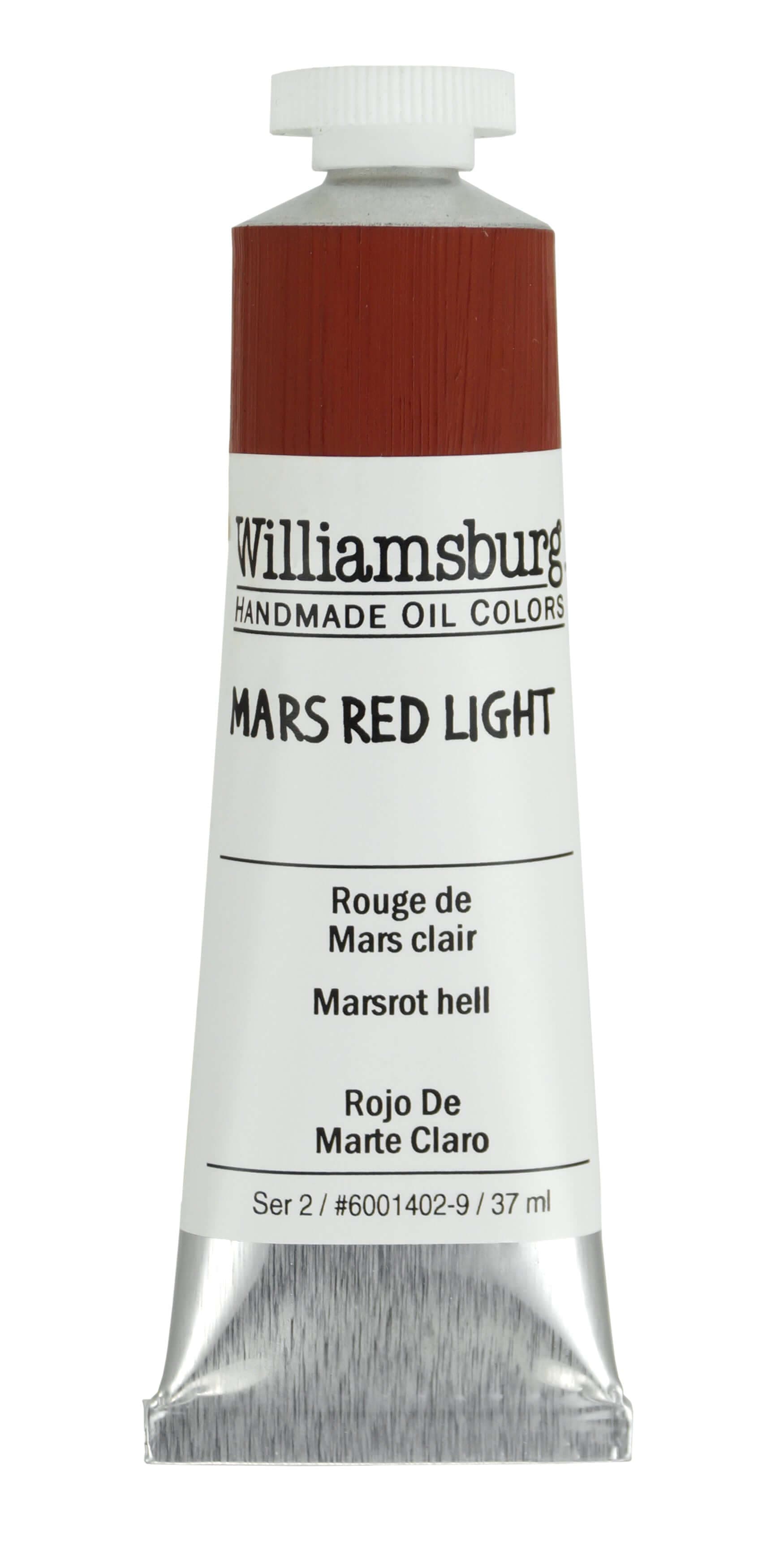 Williamsburg Oliemaling Mars Red Light