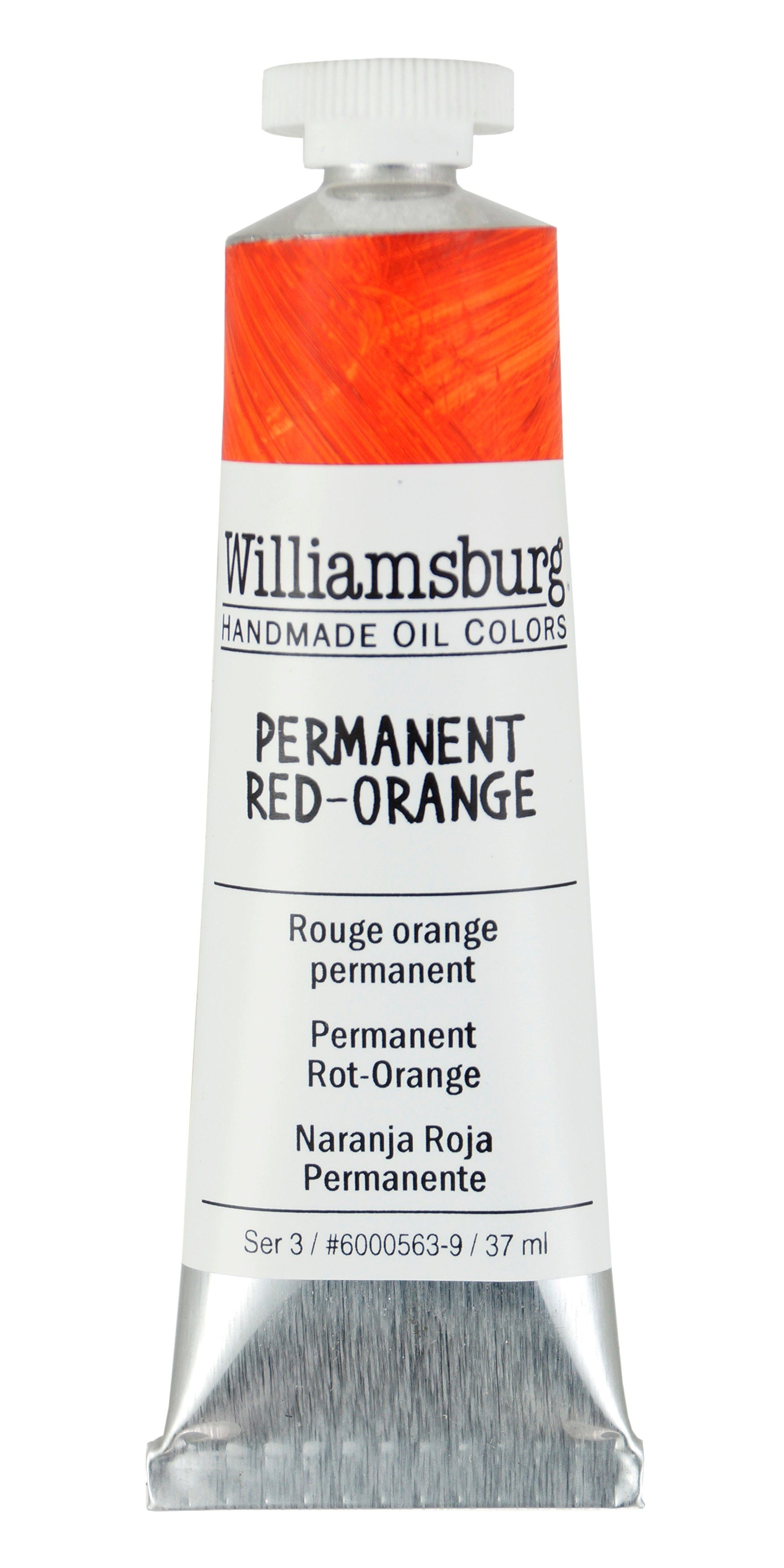 Williamsburg Oliemaling Permanent Red-Orange