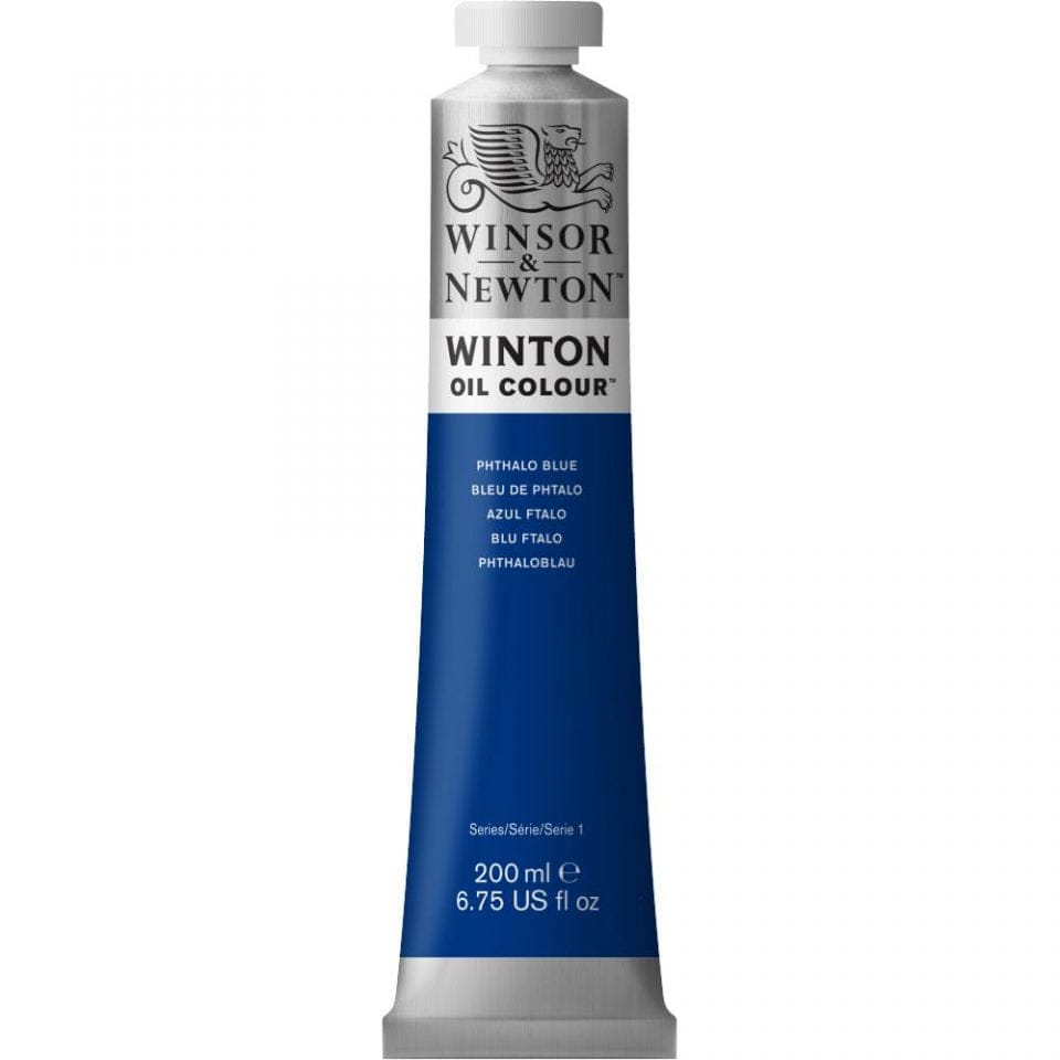 Winsor Newton Oliemaling Phthalo Blue